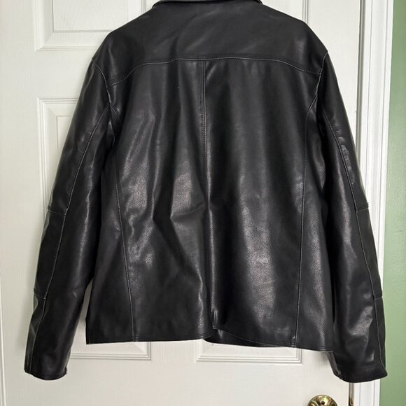 Leather Bomber Jacket - Picture 3 of 9
